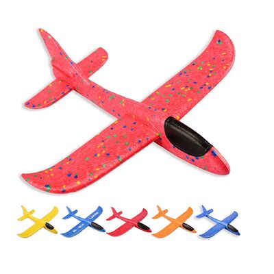 Kids Outdoor Hand Launch Glider Plane EPP Foam Airplane Model Fun Sports Game Toy