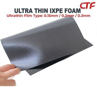 Πενιχρό IXPE Foam Roll 0,15 mm 0,2 mm 0,3 mm Γκαμικά Υποστηριζόμενο Αδιάβροχο Σφραγίδιο Μόνωσης για Χρήση Τεμπών και Ηλεκτρονικής Βιομηχανίας