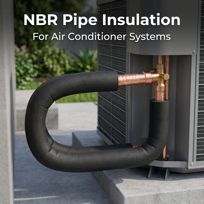 NBR Rubber Foam Insulation Tube Premium Thermal Barrier for HVAC Pipeline Thermal Retention Energy Efficiency Industrial Heat Conservation
