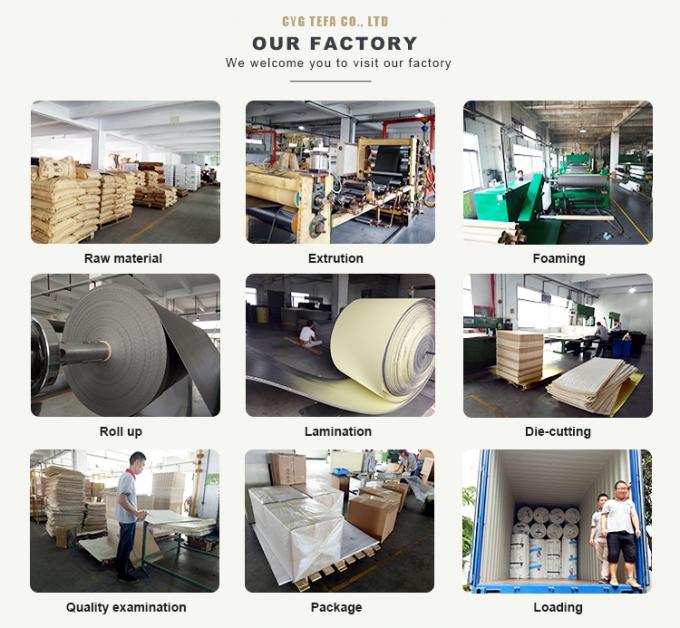 Κλειστή κυψέλη Φυσικά αλληλοσυνδεδεμένη μόνωση από αφρό πολυολεφίνης 7